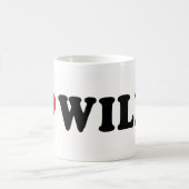 I LIEBE WILLY KAFFEETASSE (Mittel)