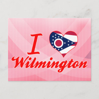 I Liebe Wilmington, Ohio Postkarte