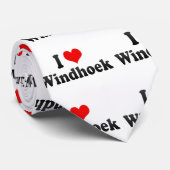 I Liebe Windhoek, Namibia Krawatte (Gerollt)