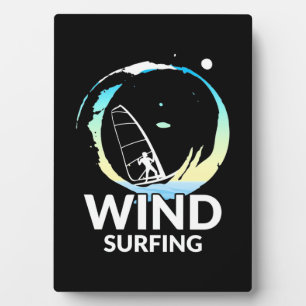 I Liebe Windsurfen Fotoplatte