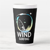 I Liebe Windsurfen Milchtasse (Vorderseite)