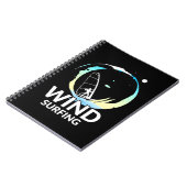 I Liebe Windsurfen Notizblock (Linke Seite)