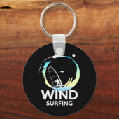 I Liebe Windsurfen Schlüsselanhänger (Vorderseite)
