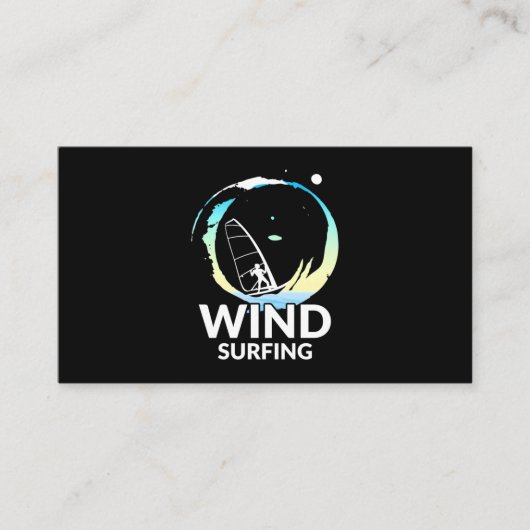 I Liebe Windsurfen Visitenkarte (Vorderseite)