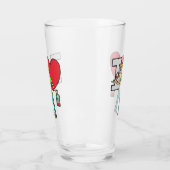 I Liebe Wine Glas (Links)