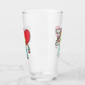 I Liebe Wine Glas (Rechts)