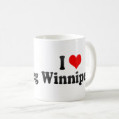 I Liebe Winnipeg, Kanada Kaffeetasse (VorderseiteRechts)