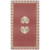 I Liebe Winter Birds and Berries 60" x 104" Tischdecke (Vorderseite)