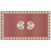 I Liebe Winter Birds and Berries 60" x 104" Tischdecke (Vorderseite (Horizontal))