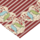 I Liebe Winter Birds and Berries 60" x 104" Tischdecke (Schrägansicht)