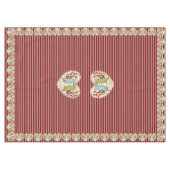 I Liebe Winter Birds and Berries 60" x 84" Tischdecke (Vorderseite (Horizontal))