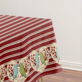 I Liebe Winter Birds and Berries 60" x 84" Tischdecke (Beispiel)