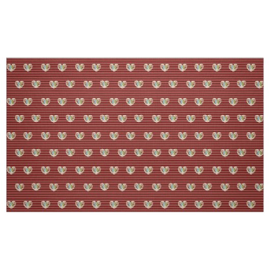 I Liebe Winter Birds & Berries 60" Polyester Popli Stoff (Fat Quarter (45,7 x 55,9 cm))