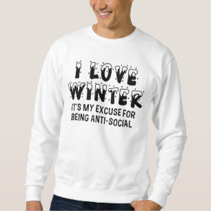 I Liebe Winter Sweatshirt