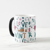 I Liebe Winter Verwandlungstasse (Vorderseite Links)