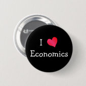 I Liebe Wirtschaft Button (Vorne & Hinten)