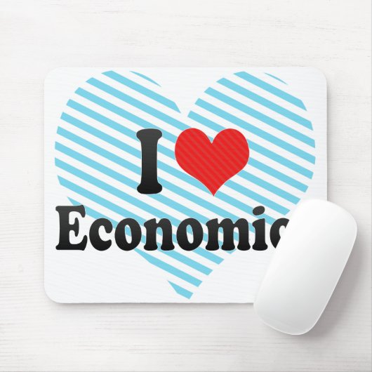 I Liebe-Wirtschaft Mousepad (Mit Mouse)