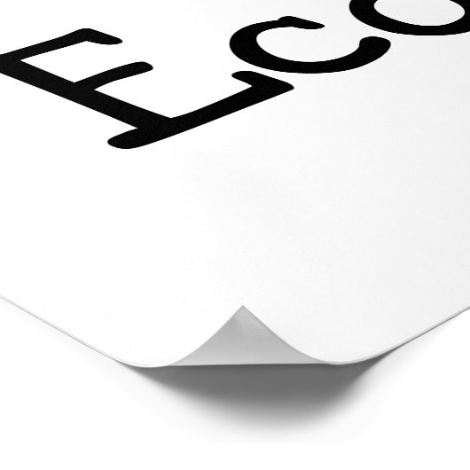 I Liebe Wirtschaft Poster (Ecke)