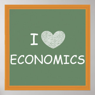I Liebe Wirtschaft Poster