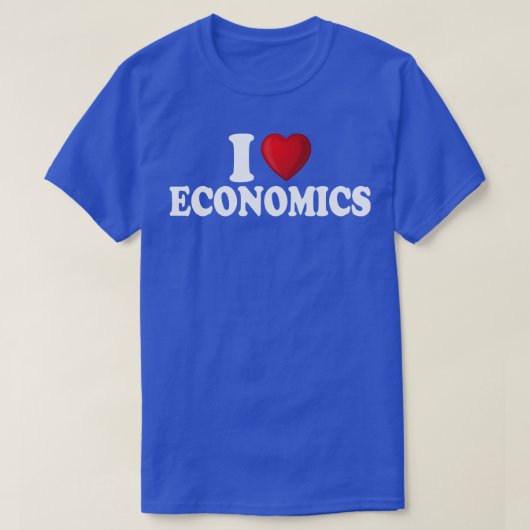 I Liebe Wirtschaft T-Shirt (Design vorne)