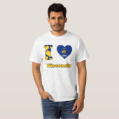 I Liebe Wisconsin T-Shirt (Vorne ganz)