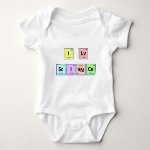 I Liebe-Wissenschaft Baby Strampler