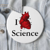I Liebe-Wissenschaft Button (Beispiel)