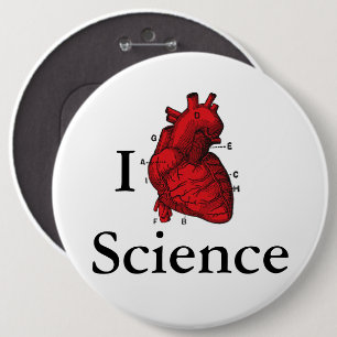 I Liebe-Wissenschaft Button