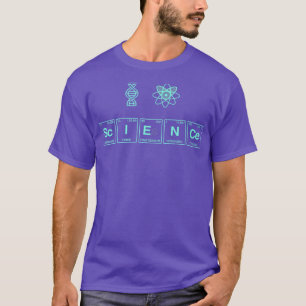I LIEBE WISSENSCHAFT in periodischen Tabelleneleme T-Shirt