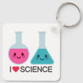 I LIEBE WISSENSCHAFT SCHLÜSSELANHÄNGER (Rückseite)