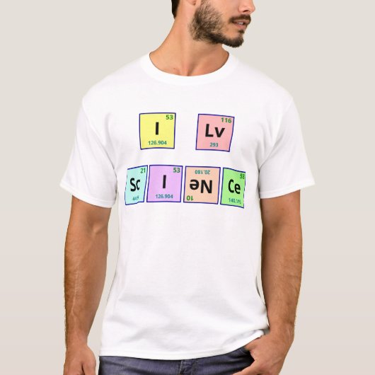 I Liebe-Wissenschaft T-Shirt (Vorderseite)