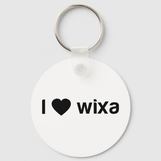 I Liebe Wixa Schlüsselanhänger (Vorderseite)