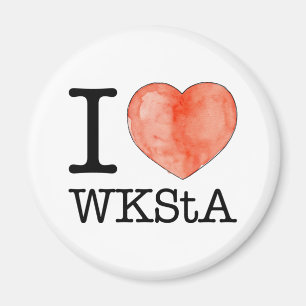 i Liebe WKStA Magnet
