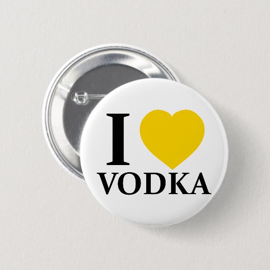 I Liebe-Wodka Button (Vorne & Hinten)