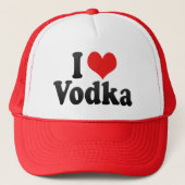 I Liebe-Wodka Truckerkappe (Vorderseite)