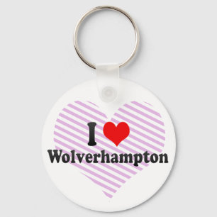 I Liebe Wolverhampton, Vereinigtes Königreich Schlüsselanhänger