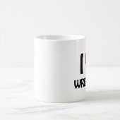 I LIEBE WRESTLING KAFFEETASSE (Mittel)