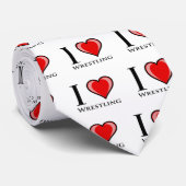 I Liebe-Wrestling Krawatte (Gerollt)
