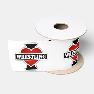 I Liebe-Wrestling Satinband