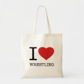 I LIEBE WRESTLING TRAGETASCHE (Vorne)
