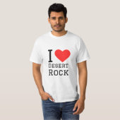I Liebe Wüstengestein T-Shirt (Vorne ganz)