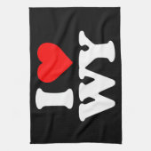 I LIEBE WY HANDTUCH (Vertikal)