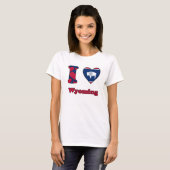 I Liebe Wyoming T-Shirt (Vorne ganz)