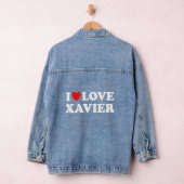 I Liebe Xavier I Herz Xavier Jeansjacke (Hangar)
