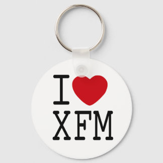 I Liebe XFM Porte clef Schlüsselanhänger
