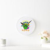 I Liebe XOXO Afrika Runde Wanduhr (Zuhause)