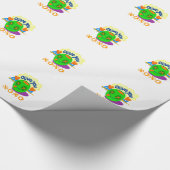 I Liebe XOXO Afrika schönes phantastisches Zitat Z Geschenkpapier (Ecke)