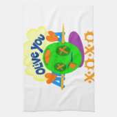 I Liebe XOXO Afrika schönes phantastisches Zitat Z Handtuch (Vertikal)