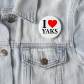 I Liebe Yaks Button (Beispiel)