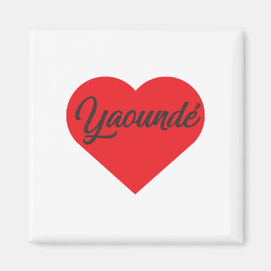I Liebe Yaounde - Kamerun Magnet